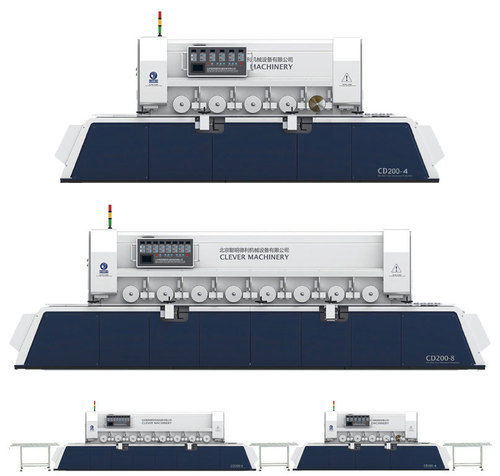 CNC CD2068 Stone Line-Shape Automatic Continuous Finishing Processing with Shaping and Polishing Machine