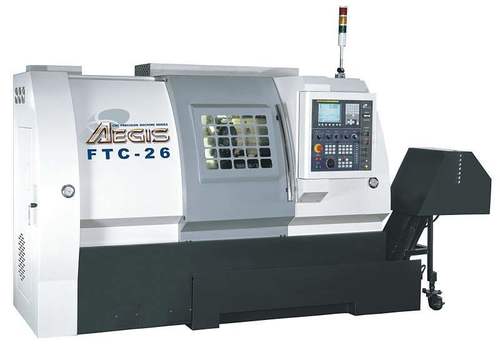 Vacuum Cleaning System Horizontal Cnc Lathe - Aegis Ftc-26B(L)