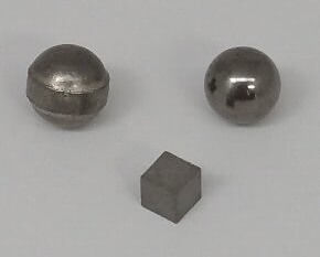 Tungsten Balls, Spheres And Cubes