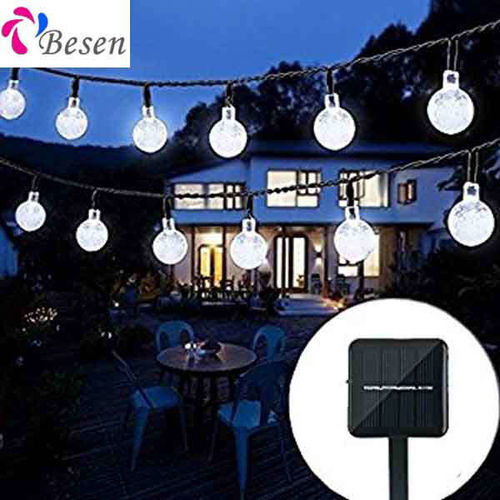 Solar String Fairy Garden Outdoor Lights 