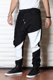 Black and White Colors Joggers