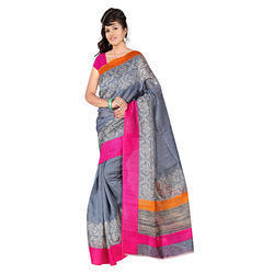 Ladies Attractive Bhagalpuri Saree