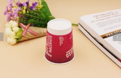 8oz 280ml Disposable Double Wall Paper Cup Drink Cups