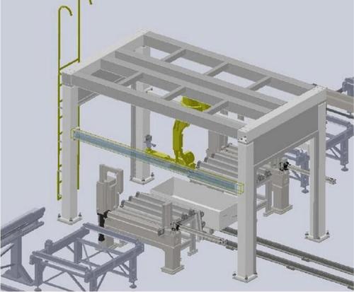 Automatic H Beam Angle Steel Cnc Plasma Cutting Machine