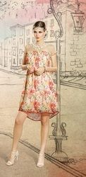 Ladies Digital Printed Kurtis