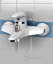 White - Chrome Arad Tap