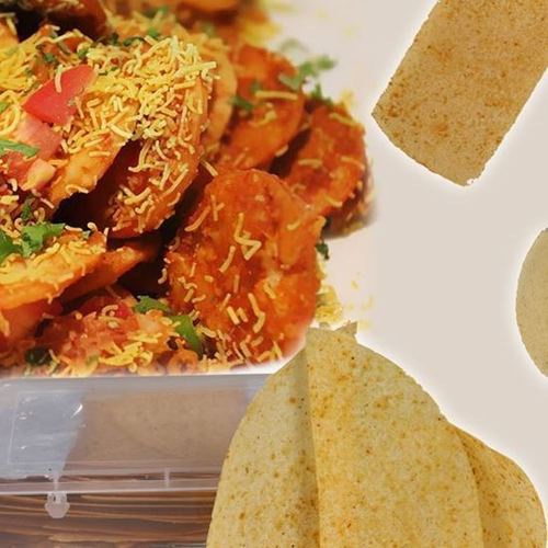 Papdi Chat Dosa Khakhra (Dry Dosa) Packaging: Box