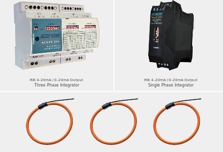 4-20Ma / 0-20Ma Output Flexible Current Sensor - Rik 4-20Ma / 0-20Ma Rogowski Integrator Kit Accuracy: 100  %