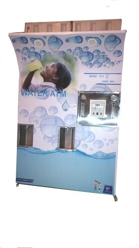 Coin and Card Operated Water Vending Machine