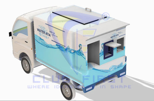 E Rickshaw Mounted Water Atm Machine