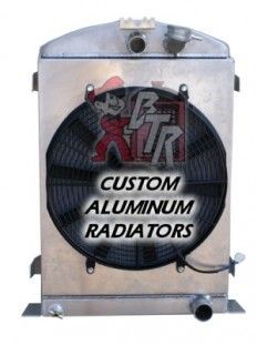 For 4007-3fs - Ford Radiator With Fan And Metal Shroud