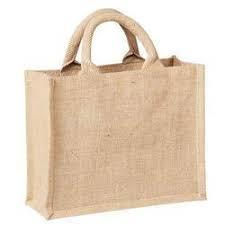 Jute Bags - Premium Eco-Friendly Material, Durable Loop Handle Design, Versatile for Various Uses