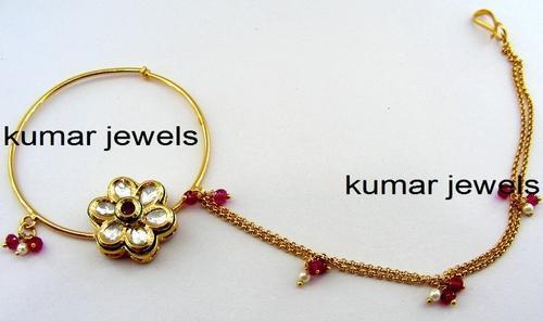 Kundan Nose Jewellery