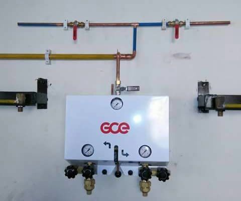 Gas Control Panel Semi Automatic