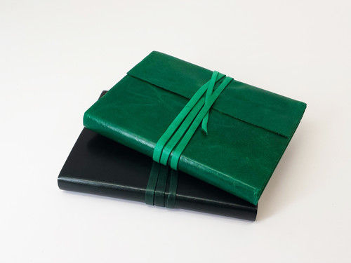 Recyclable Antic Soft Leather Diaries