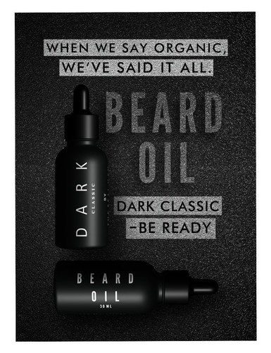 Dark Classic The Real Man Beard and Mustache Oil