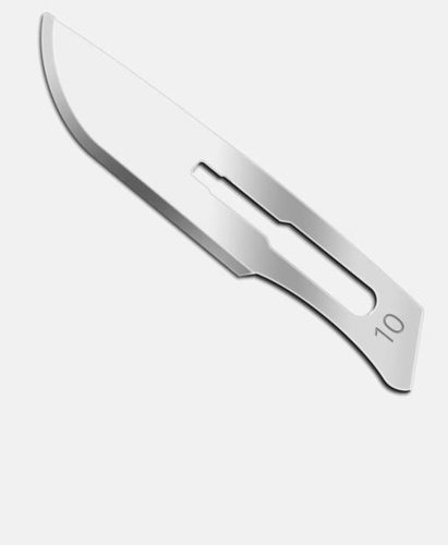 Disposable Surgical Blades - Stainless Steel and Carbon Steel | Gamma Ray Sterilized for Clinical Use, Sharpness and Tenacity