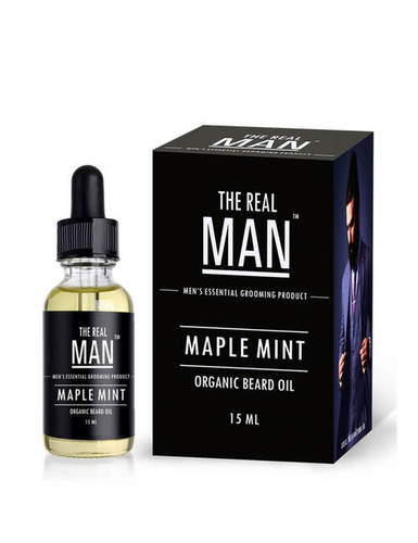 Black Maple-Mint The Real Man Beard And Mustache Oil