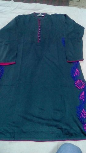 Designer Pure Fancy Woolen Kurtis