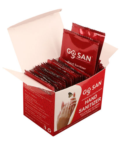 Go San Hand Sanitizer Sachet Age Group: Children