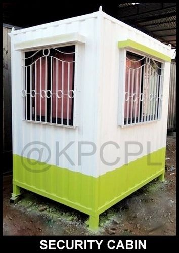 Modern Gi Portable Security Cabin - Material: Steel