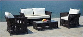 Wicker Garden Sofa Design: Board