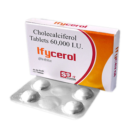 Ifycerol Cholecalciferol 60000 Iu Chewable Tablet General Medicines