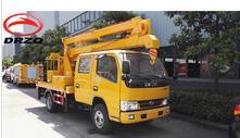 Silver China Famous Brand Dongfeng 16M Folding Jib High Aerial Working Platform Truck