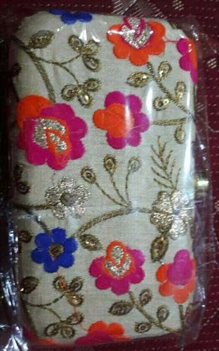 Customized Silk Thread Work Ladies Clutches