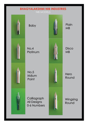  फाउंटेन पेन निब्स 