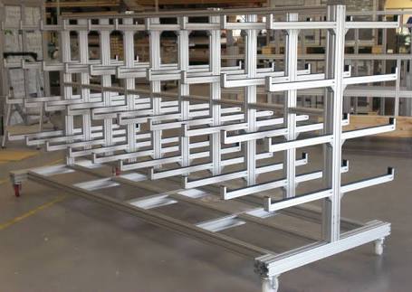 Easy To Operate Industrial Trolley