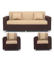 Plain Pattern Sofa Set Indoor Furniture