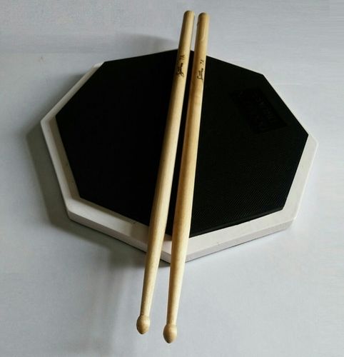 Practice Pads With Drumsticks