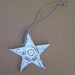 Wooden Star Christmas Decor