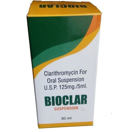 Multicolor Clarithromycin 125 Mg/5Ml Suspension