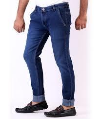 Manual Mens Blue Denim Jeans