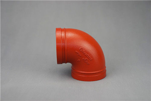 Fm&Ul Approved Ductile Iron Grooved Elbow Anti Hiv Drugs