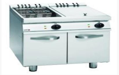 Stainless Steel Gas Deep Fryer - Gas Operated 