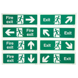 Finely Finished Emergency Escape Signs