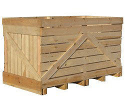 Pinewood Crate For Vegetables