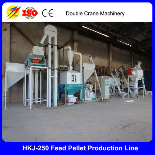 HKJ-250 Chicken Feed Pellet Line 1TPH