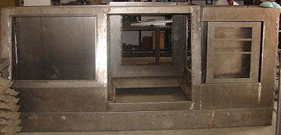 Fabricated Structure for Machine Cover