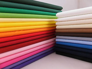 100%Cotton Plain Cotton Fabrics