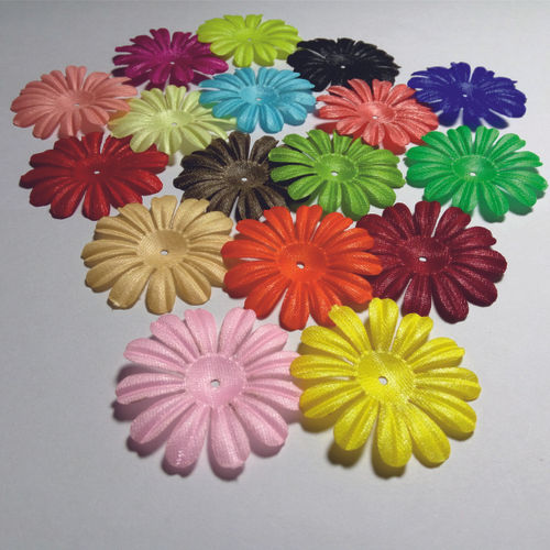 A 3 Series Fabric Flowers