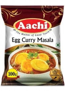 Egg Curry Masala - Quality Ingredients Blend of Cumin, Coriander, Red Chilli Powder, Turmeric, Black Pepper - Assured Freshness & Flavor Enhancer