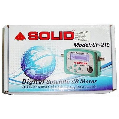 Light Weight Solid Sf-219 Digital Satellite Db Meter