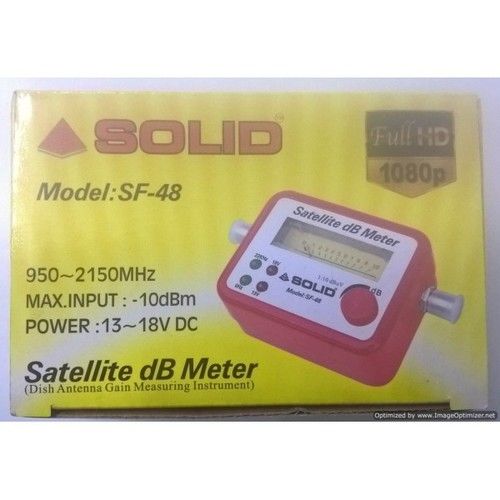 SOLID SF 48 Satellite dB Meter