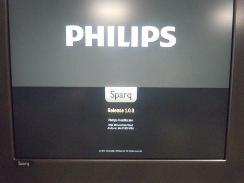 Used 2013 Philips Sparq Ultrasound Machine