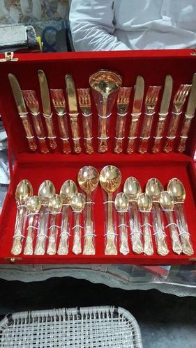 Brass Cutlery Set