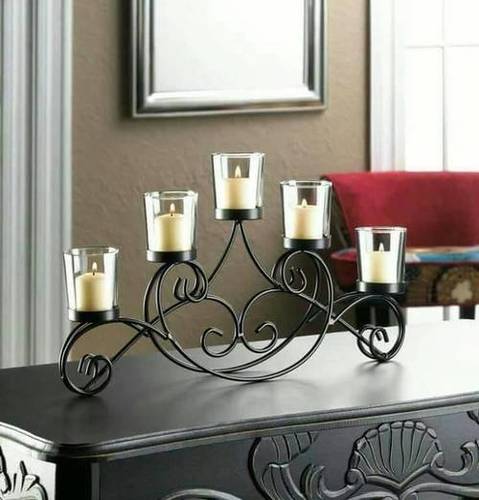 Decorative Iron Candle Stands